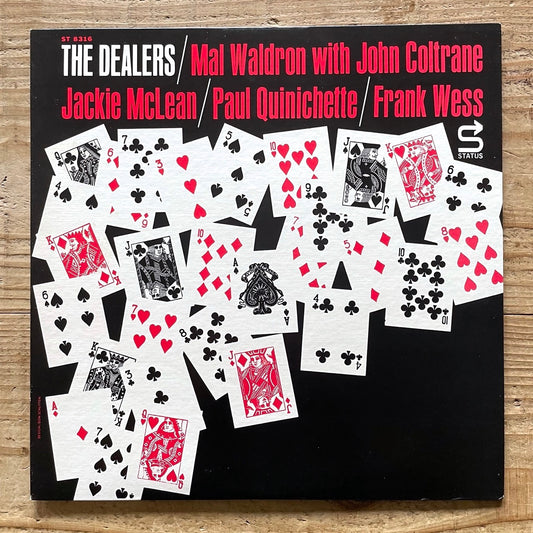 MAL WALDRON with JOHN COLTRANE / THE DEALERS on Status - Japan MONO LP VIJ-5030