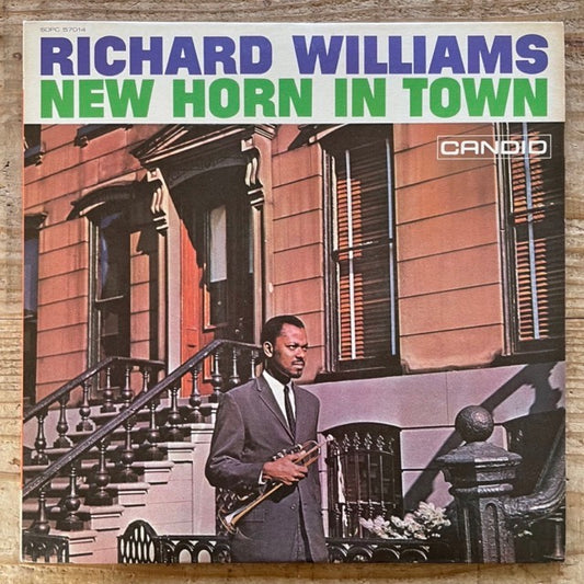 RICHARD WILLIAMS / NEW HORN IN TOWN on Candid - Japan LP NM SOPC-57014