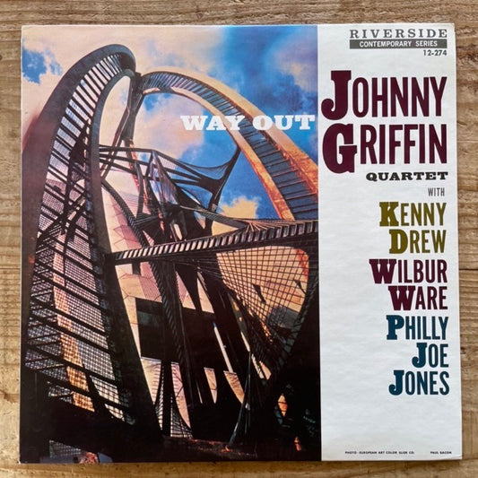 JOHNNY GRIFFIN QUARTET / WAY OUT on Riverside - Japan MONO LP NM SMJ-6067