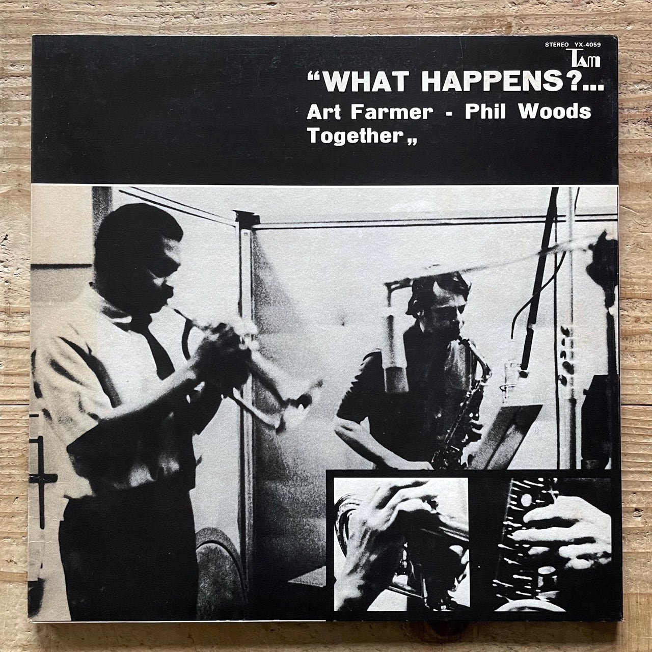 ART FARMER - PHIL WOODS / WHAT HAPPENS? on Italian Campi - Japan GF LP YX-7006