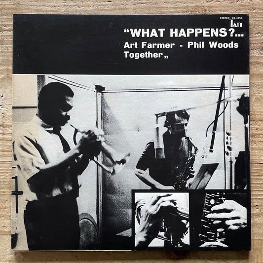ART FARMER - PHIL WOODS / WHAT HAPPENS? on Italian Campi - Japan GF LP YX-7006
