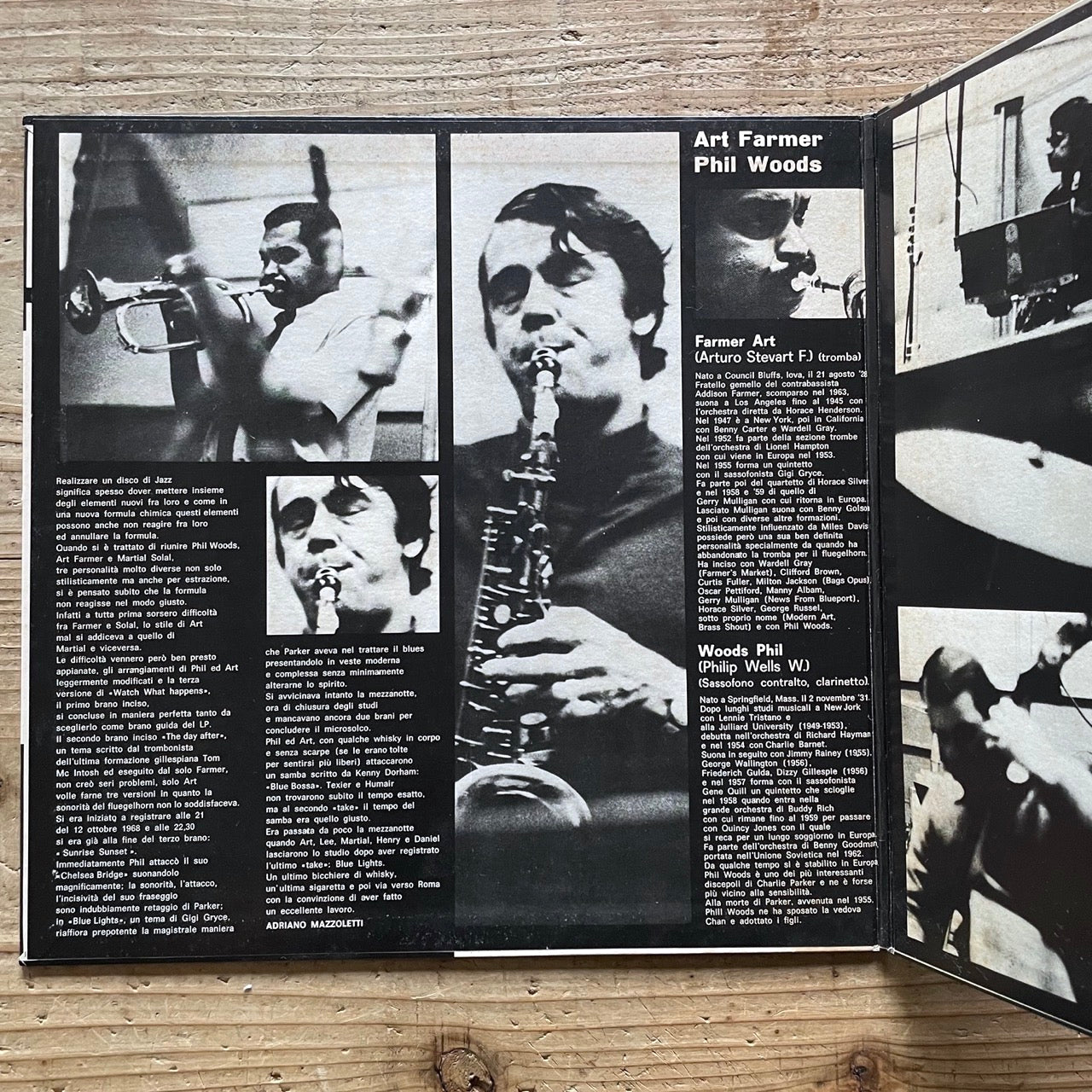 ART FARMER - PHIL WOODS / WHAT HAPPENS? on Italian Campi - Japan GF LP YX-7006