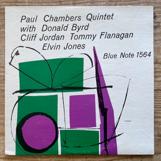 PAUL CHAMBERS QUINTET on Blue Note BLP1564 - US UA MONO LP