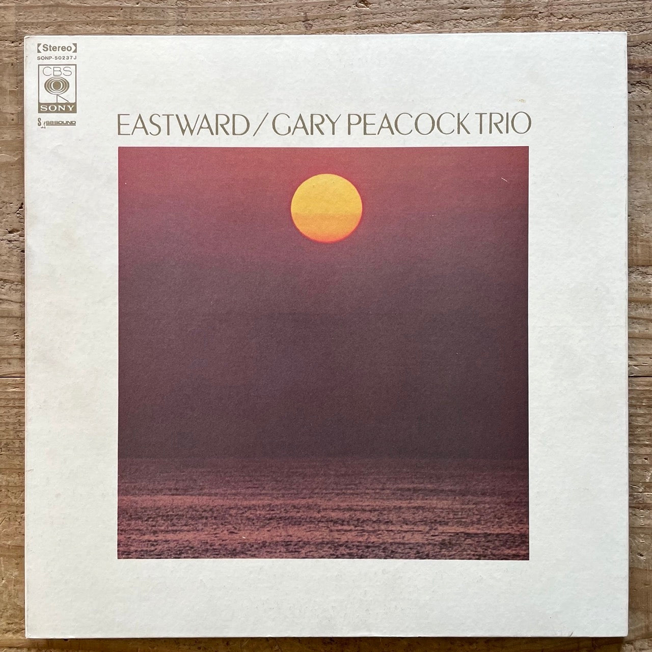 GARY PEACOCK TRIO / EASTWARD - Japan CBS/SONY Original w/Masabumi Kikuchi Modal