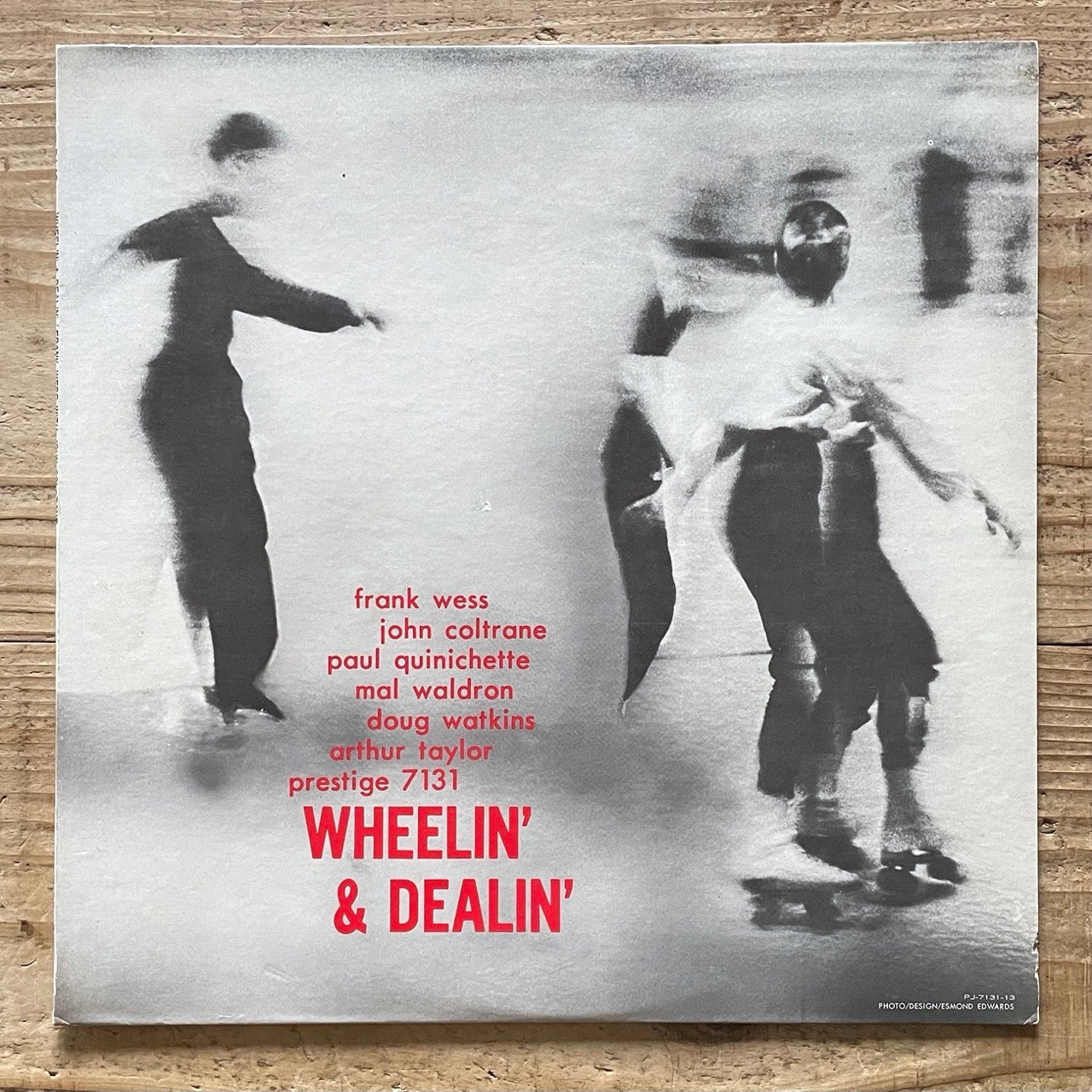 FRANK WESS & JOHN COLTRANE / WHEELIN' AND DEALIN' - Japan Prestige LP PJ-13-7131