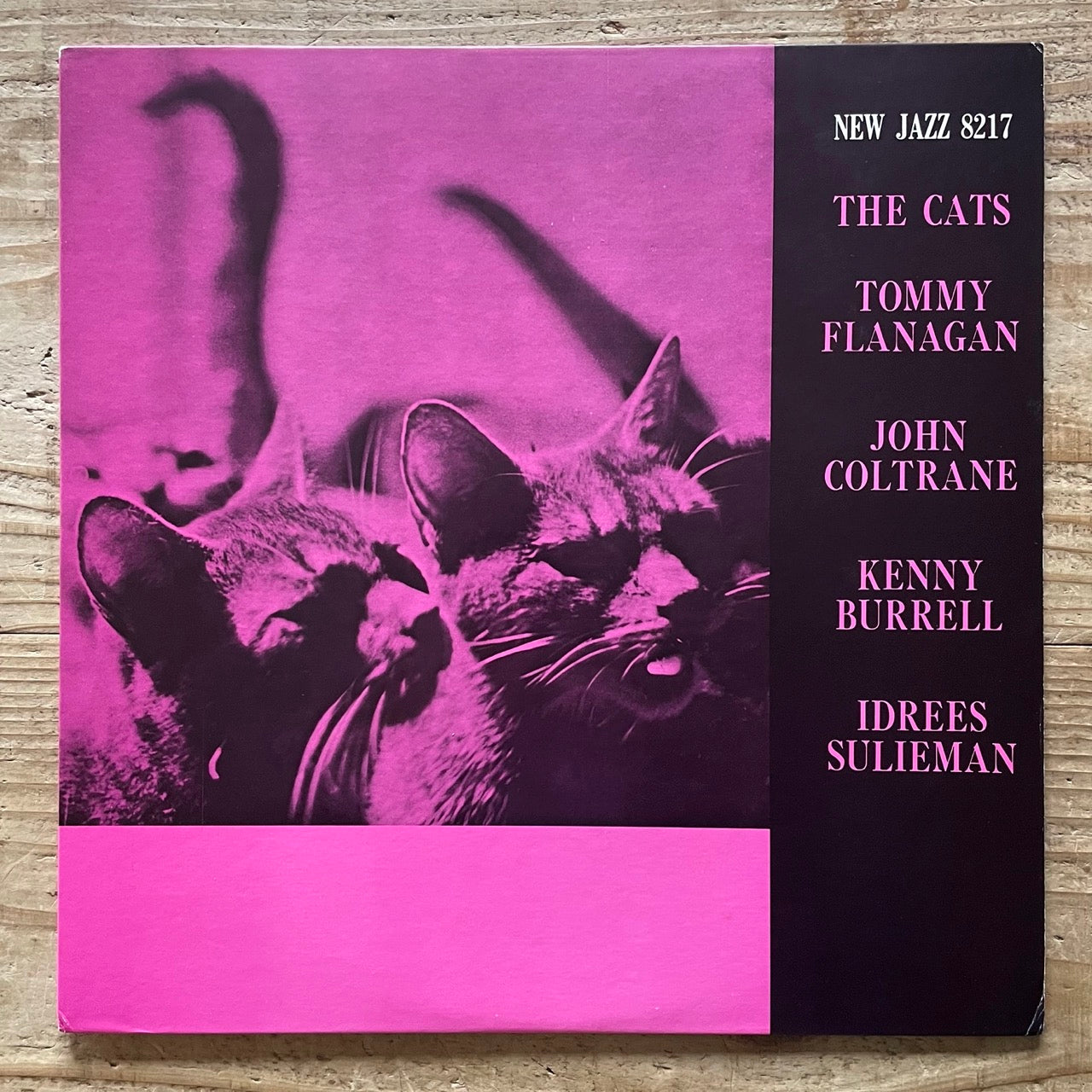 TOMMY FLANAGAN / THE CATS on New Jazz - Japan MONO LP John Coltrane SMJ-6540