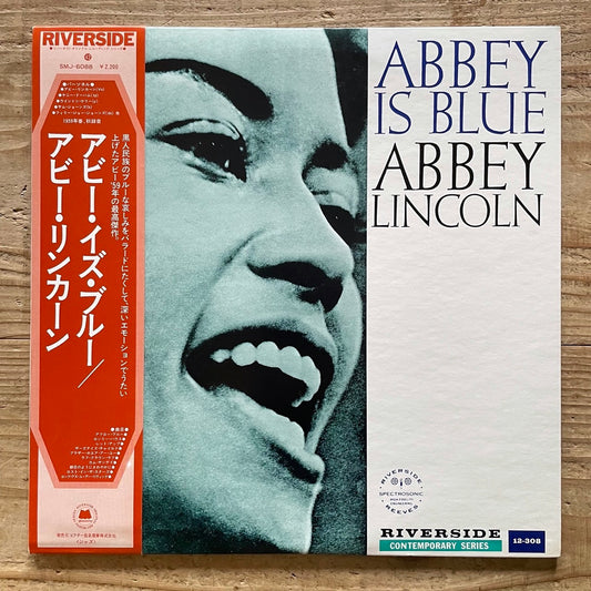 ABBEY LINCOLN / ABBEY IS BLUE on Riverside - Japan LP NM SMJ-6088 obi