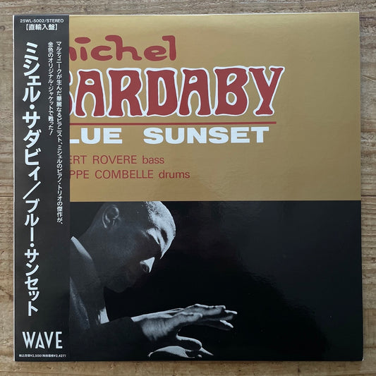 MICHEL SARDABY / BLUE SUNSET on French Debs - Japan LP NM obi 25WL-5002