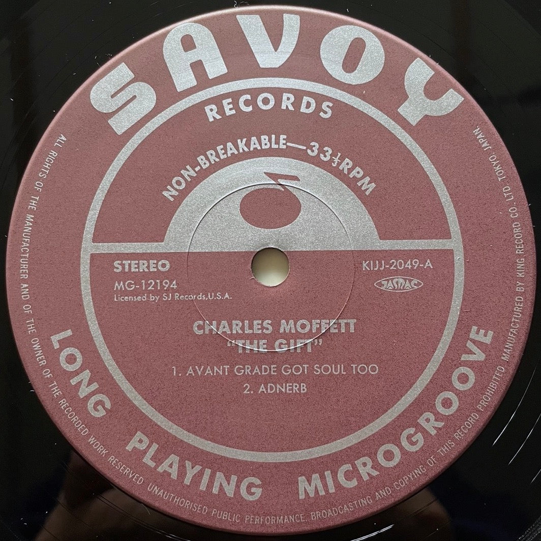 CHARLES MOFFETT / THE GIFT on Savoy - Japan King LP NM KIJJ-2049 obi