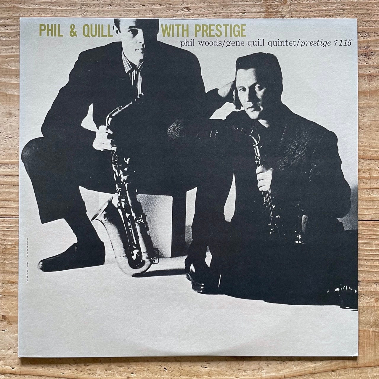 PHIL WOODS AND GENE QUILL / PHIL AND QUILL WITH PRESTIGE - Japan MONO LP SMJ-6295