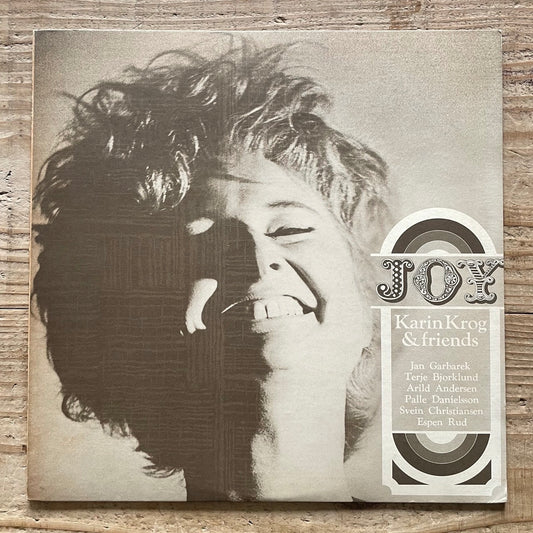 KARIN KROG & FRIENDS / JOY on Sonet - Japan LP UPS-2018-N