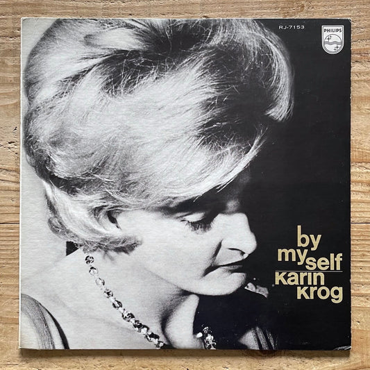 KARIN KROG / BY MYSELF on Philips - Japan LP RJ-7153