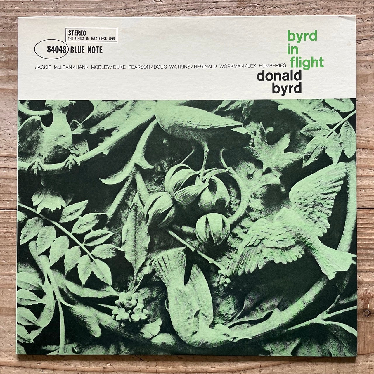 DONALD BYRD / BYRD IN FLIGHT on Blue Note - Japan King LP GXK-8125