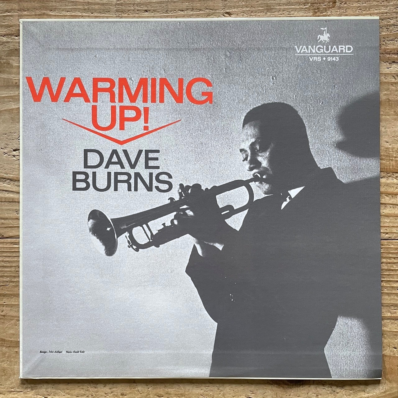 DAVE BURNS / WARMING UP on Vanguard - Japan MONO LP NM KIJJ-2072 Bobby Hutcherson