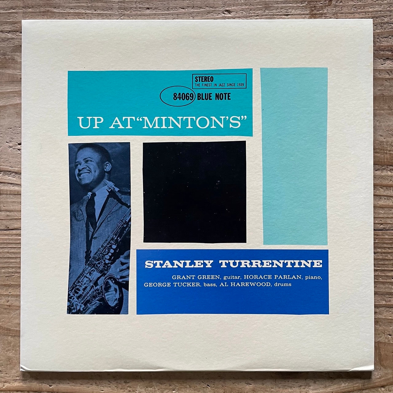 STANLEY TURRENTINE / UP AT MINTON'S VOL.1 on Blue Note - Japan King LP K18P-9239