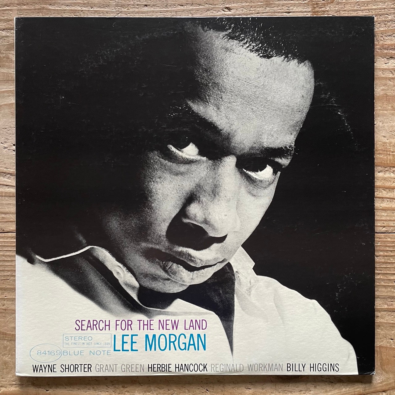 LEE MORGAN / SEARCH FOR THE NEW LAND on Blue Note - Japan King LP K18P-9246