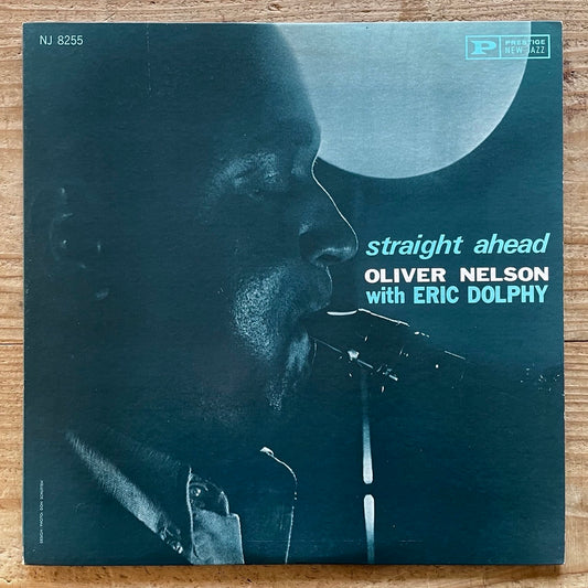 OLIVER NELSON with ERIC DOLPHY / STRAIGHT AHEAD on New Jazz - Japan Prestige LP NM SMJ-6506