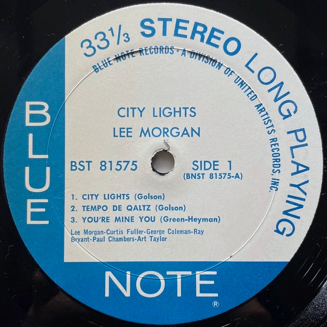 LEE MORGAN / CITY LIGHTS - US BLUE NOTE UA STEREO LP BST-81575 NM in shrink