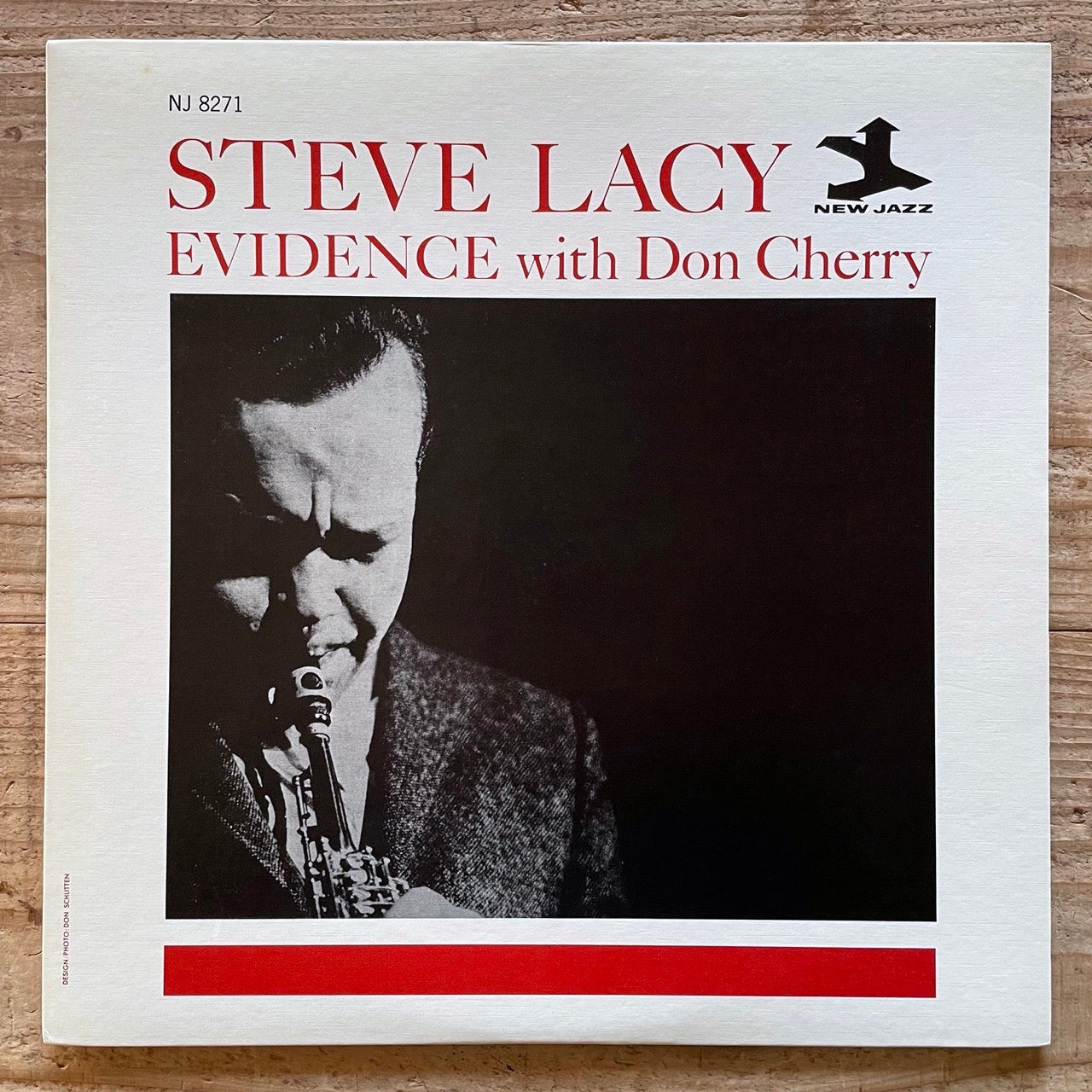 STEVE LACY with DON CHERRY / EVIDENCE on New Jazz - Japan LP SMJ-6272