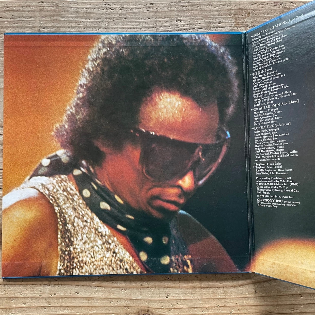MILES DAVIS / BIG FUN (2LP) - Japan CBS/SONY LP SOPW-5/6