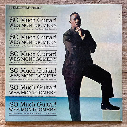 WES MONTGOMERY / SO MUCH GUITAR! - Japan Riverside LP NM SMJ-6100