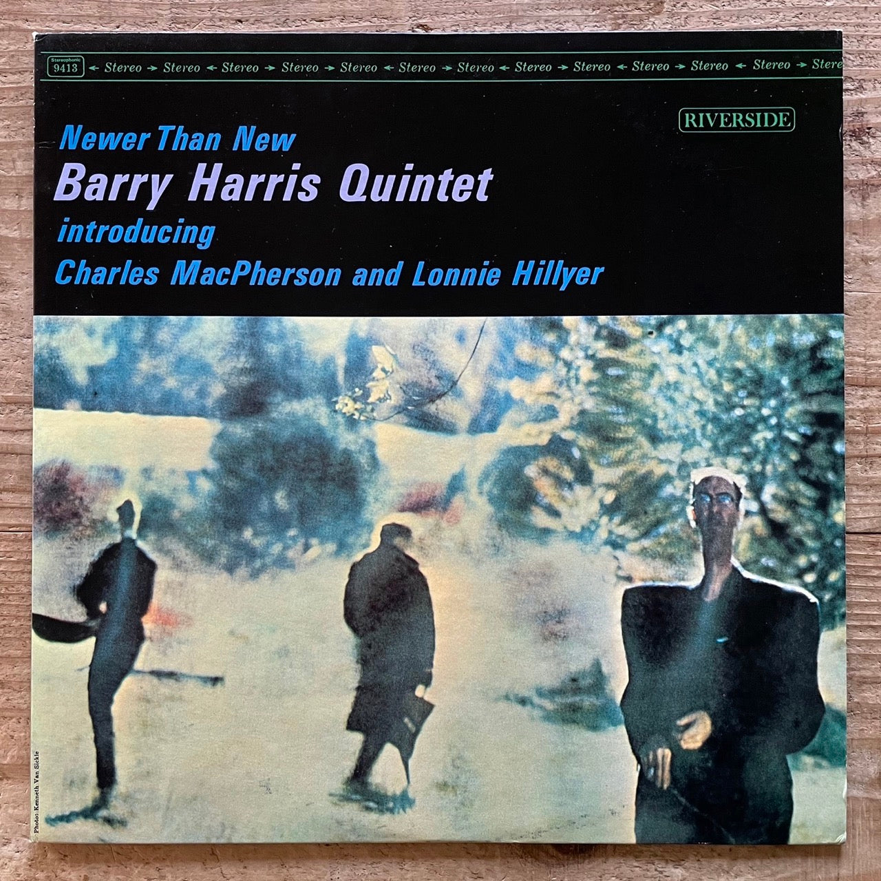 BARRY HARRIS QUINTET / NEWER THAN NEW - Japan Riverside LP SMJ-6303