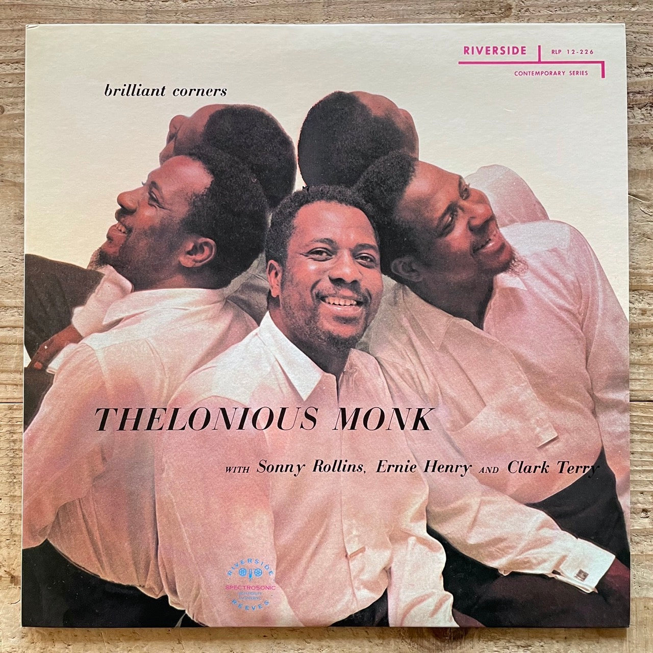 THELONIOUS MONK / BRILLIANT CORNERS - Japan Riverside LP NM SMJ-6136