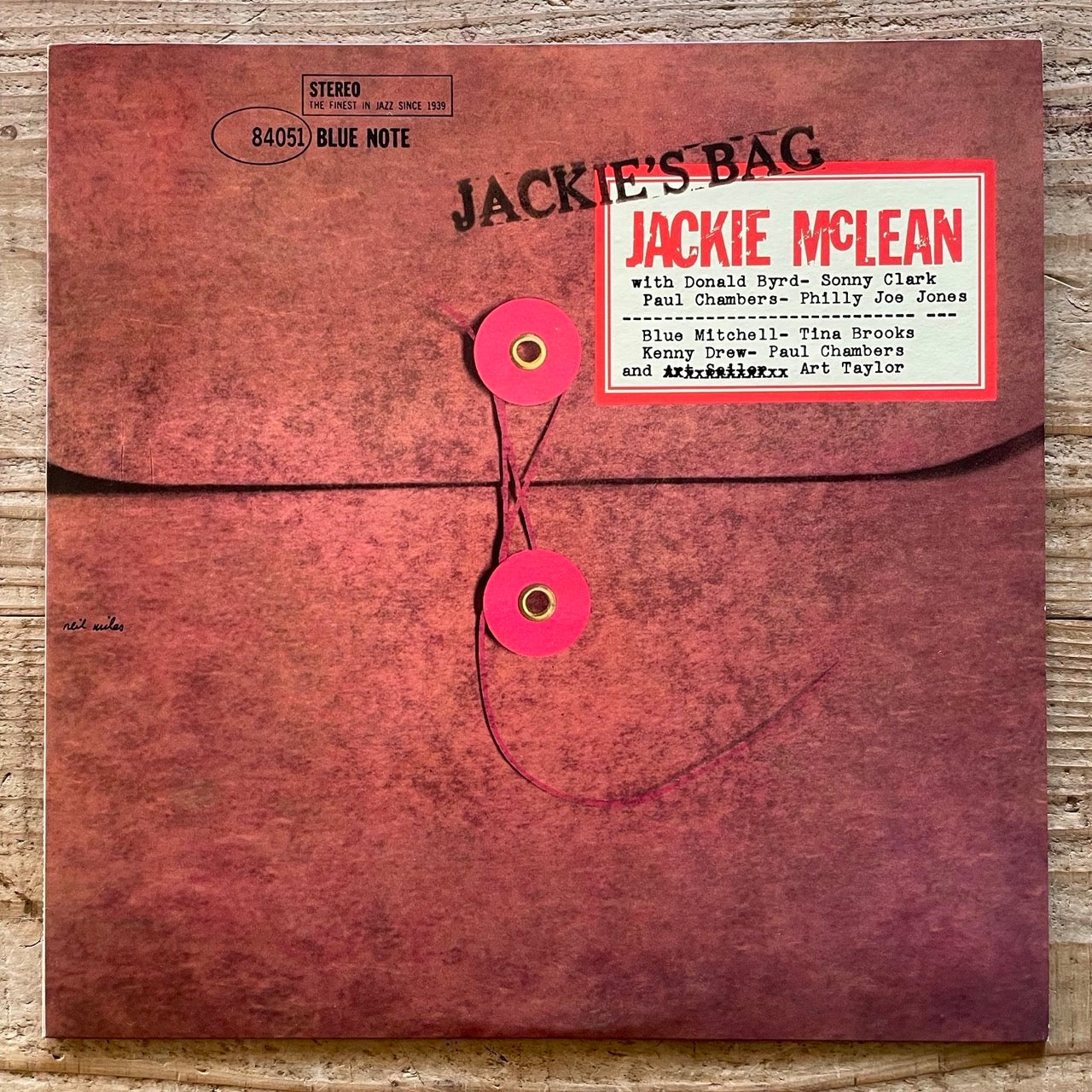 JACKIE McLEAN / JACKIE'S BAG - Blue Note Japan LP BNJ71071