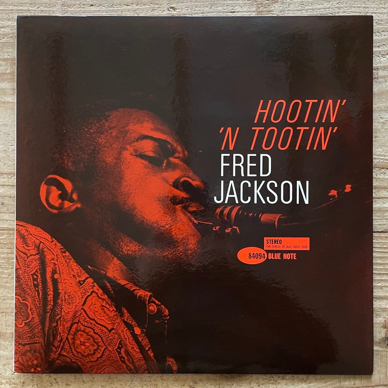 FRED JACKSON / HOOTIN' 'N TOOTIN' - Blue Note Japan LP BN4094