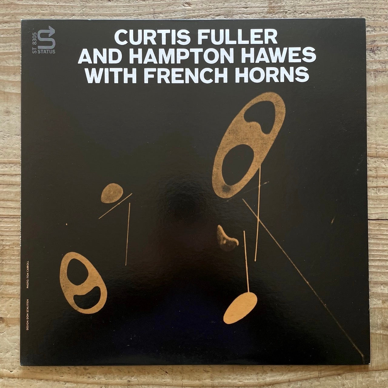 CURTIS FULLER AND HAMPTON HAWES WITH FRENCH HORNS on Status - Japan LP NM WWLJ-7079