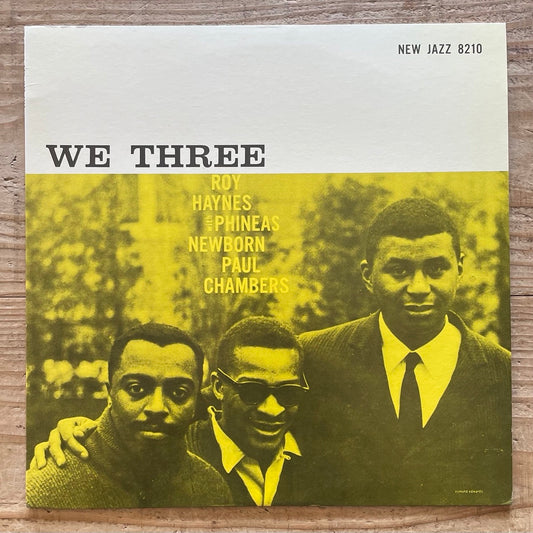 ROY HAYNES TRIO / WE THREE on New Jazz - Japan LP NM VIJ-218