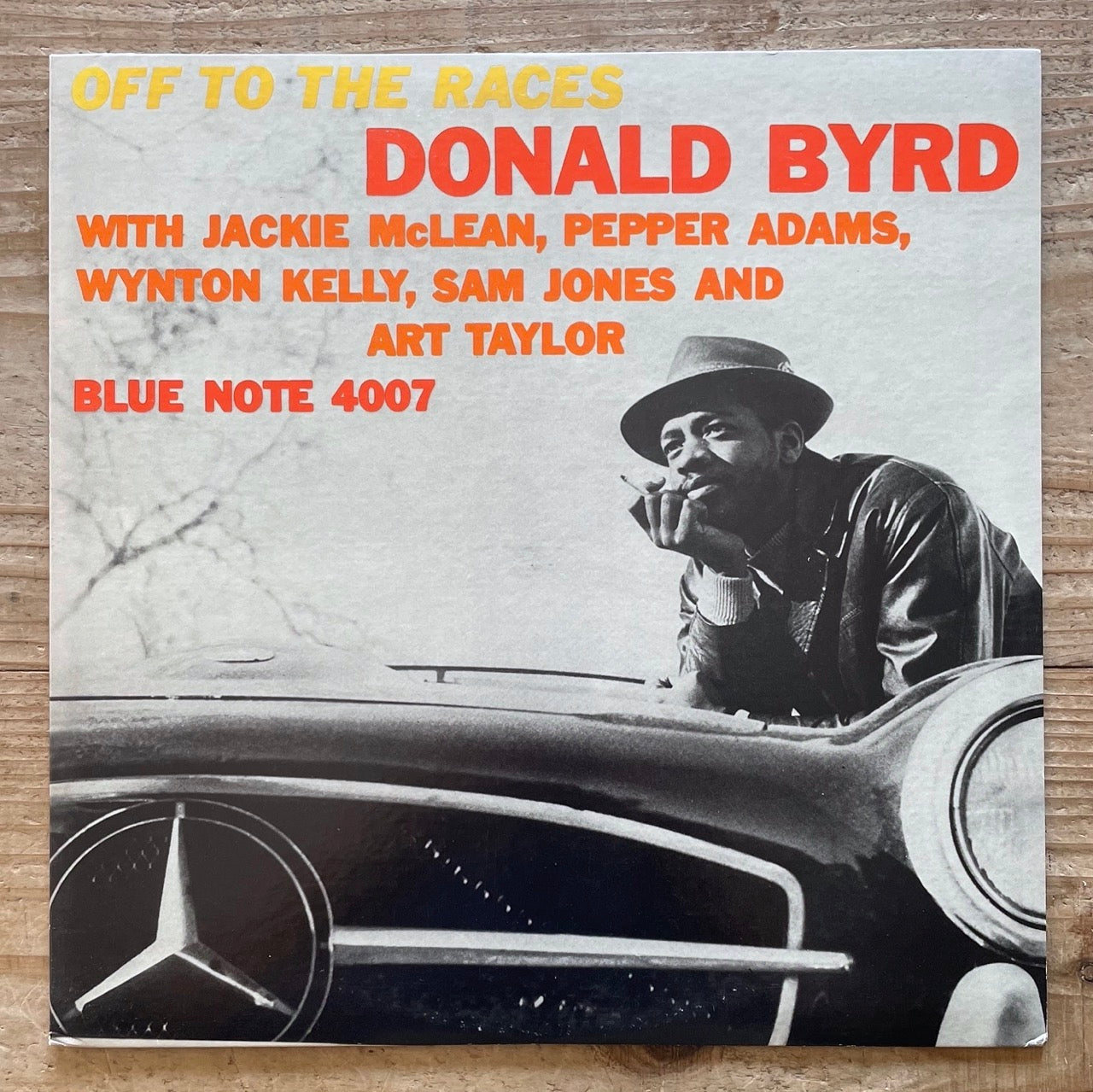 DONALD BYRD / OFF TO THE RACES on Blue Note - Japan King LP GXK-8030