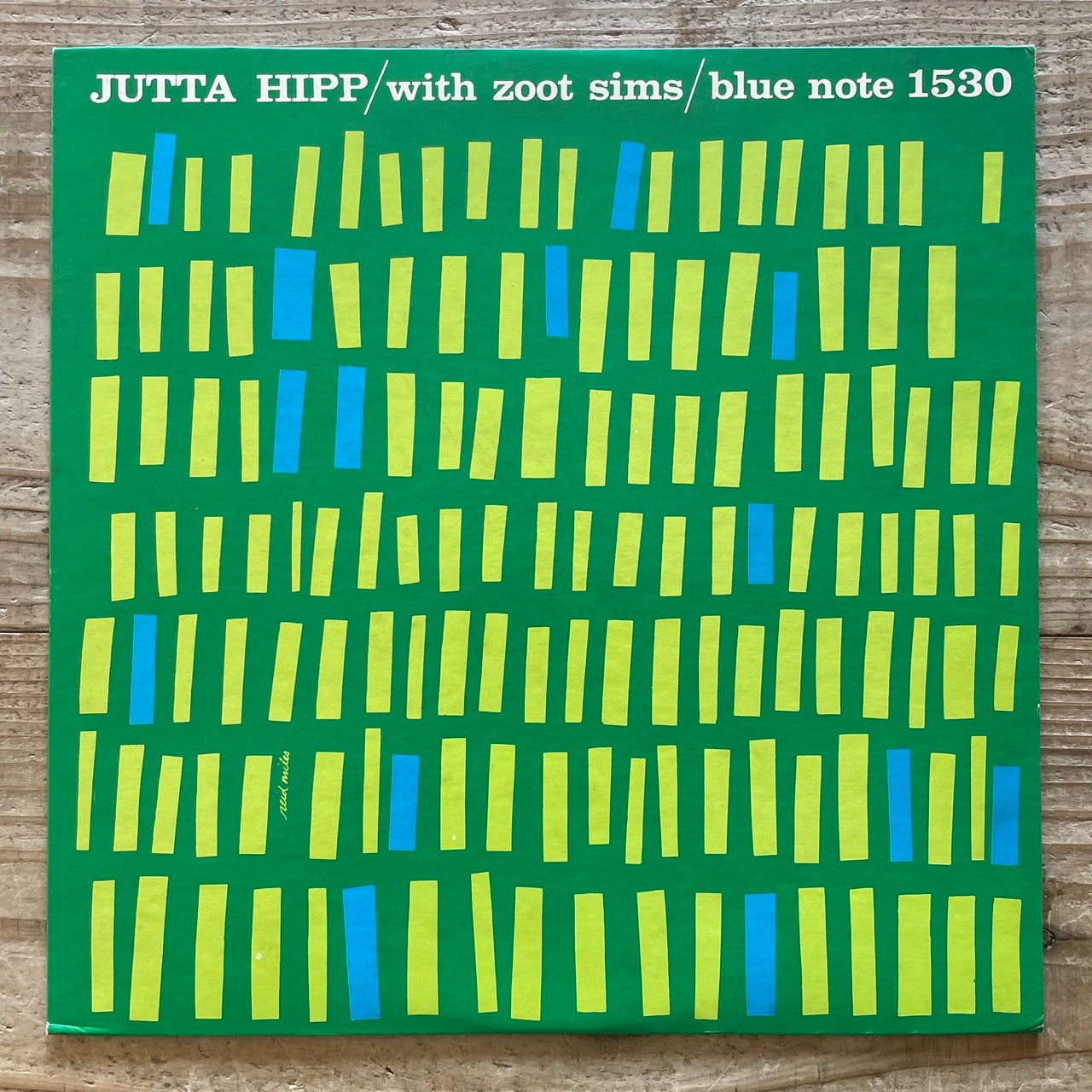 JUTTA HIPP with ZOOT SIMS on Blue Note - Japan King LP GXK-8213