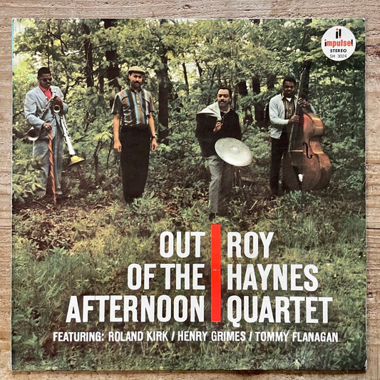 ROY HAYNES QUARTET / OUT OF THE AFTERNOON on Impulse - Japan 1964 DG SH-3024