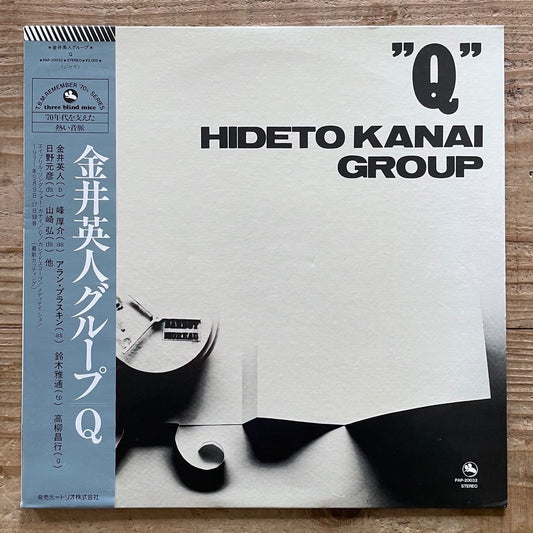 HIDETO KANAI GROUP / Q on Three Blind Mice - Japan LP PAP-20032 obi