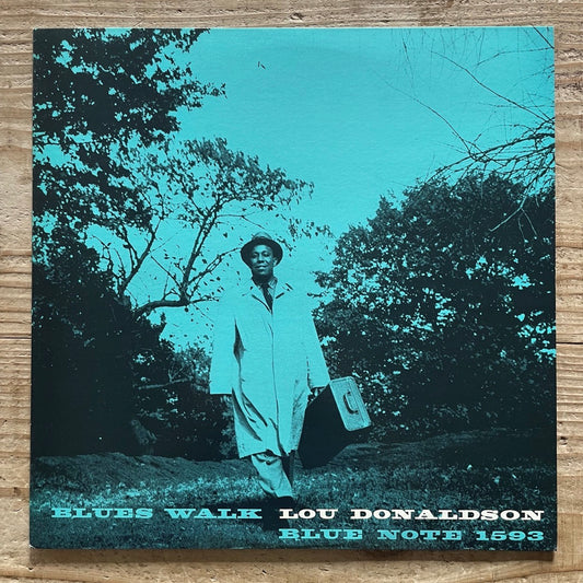 LOU DONALDSON / BLUES WALK on Blue Note - Japan King LP K18P-9204