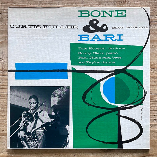 CURTIS FULLER / BONE & BARI on Blue Note - US UA MONO LP BLP1572