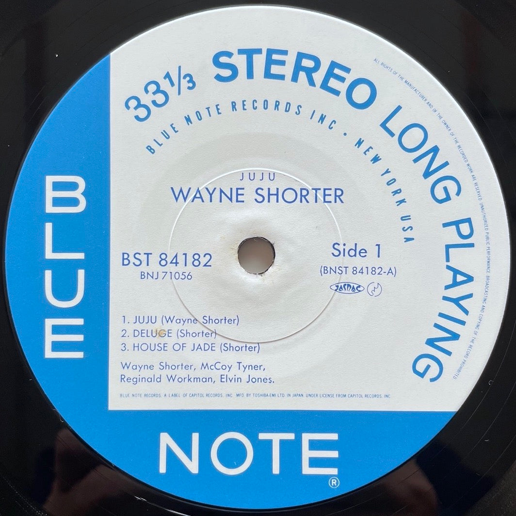 WAYNE SHORTER / JUJU on Blue Note - Japan LP BNJ-71056