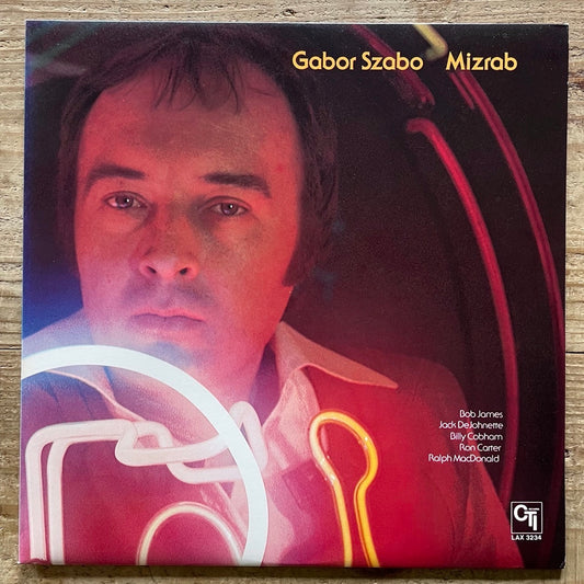 GABOR SZABO / MIZRAB on CTI - Japan LP NM LAX-3234