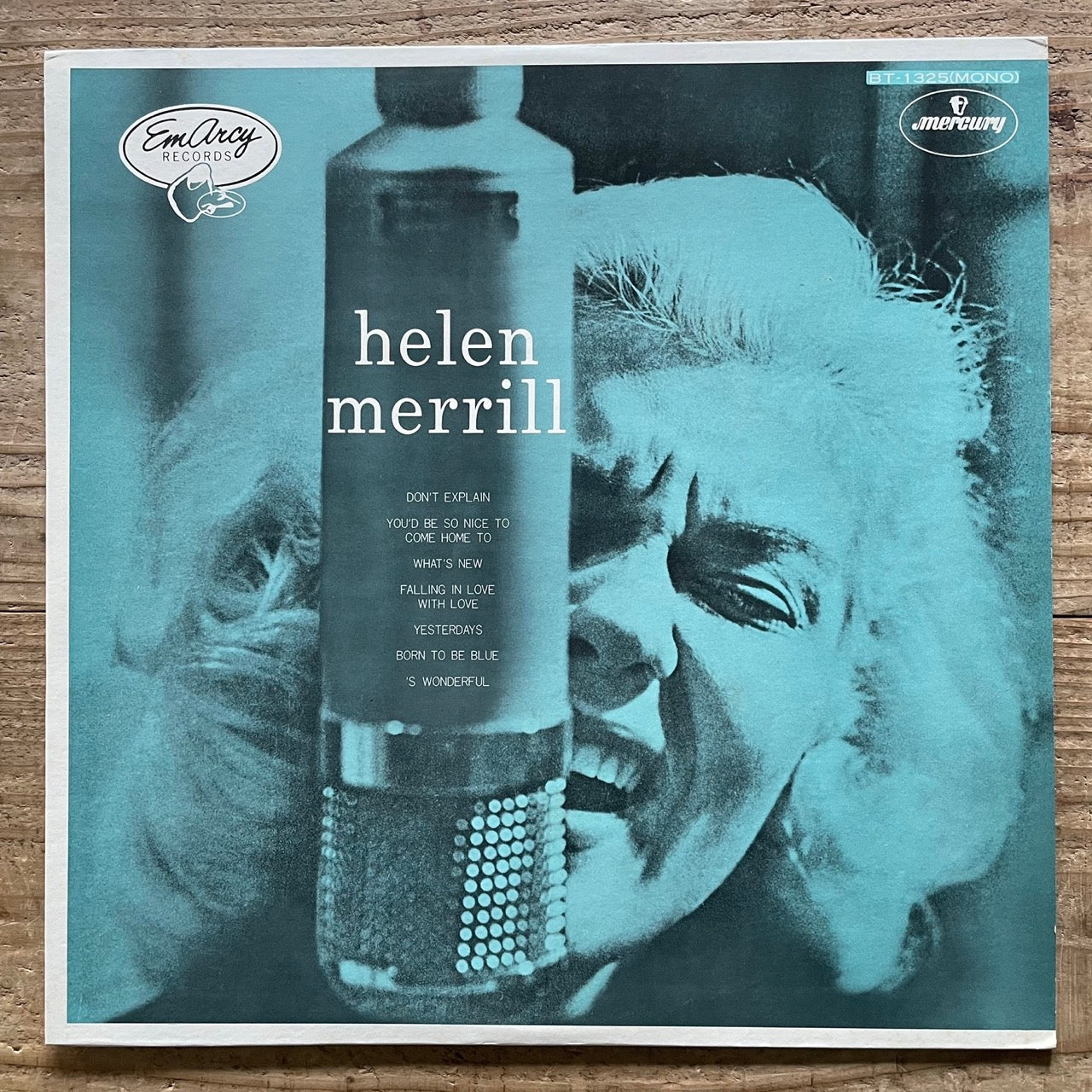 HELEN MERRILL with CLIFFORD BROWN on Emarcy - Japan Mercury LP NM BT-1325