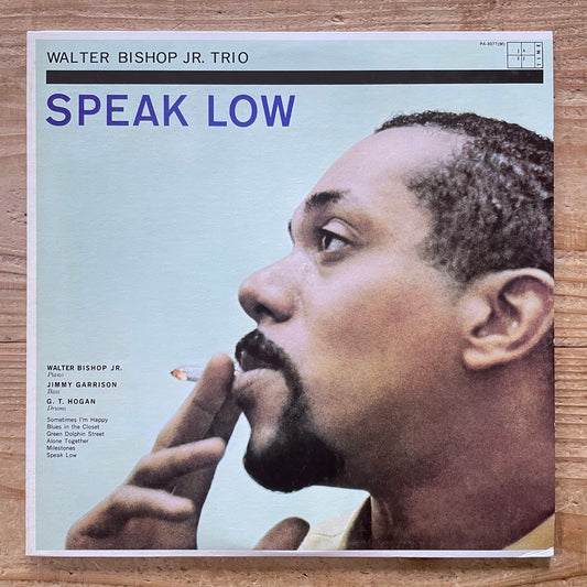 WALTER BISHOP JR. TRIO / SPEAK LOW - Japan Jazztime LP PA-3077