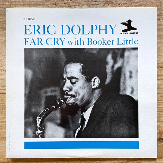 ERIC DOLPHY / FAR CRY with BOOKER LITTLE on New Jazz - Japan LP VIJ-228