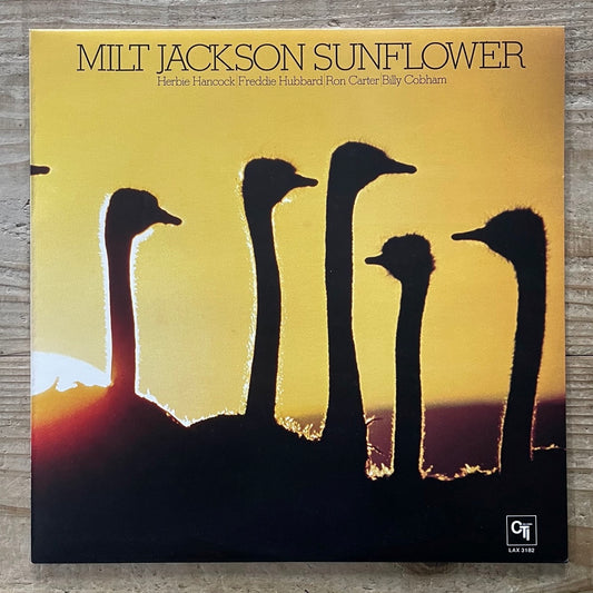 MILT JACKSON / SUNFLOWER on CTI - Japan LP NM LAX-3182
