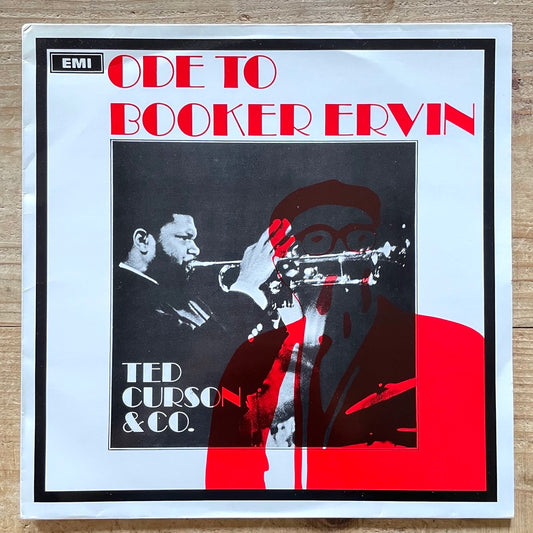 TED CURSON & CO. / ODE TO BOOKER ERVIN - Finnish Jazz LP reissue Eero Koivistoinen