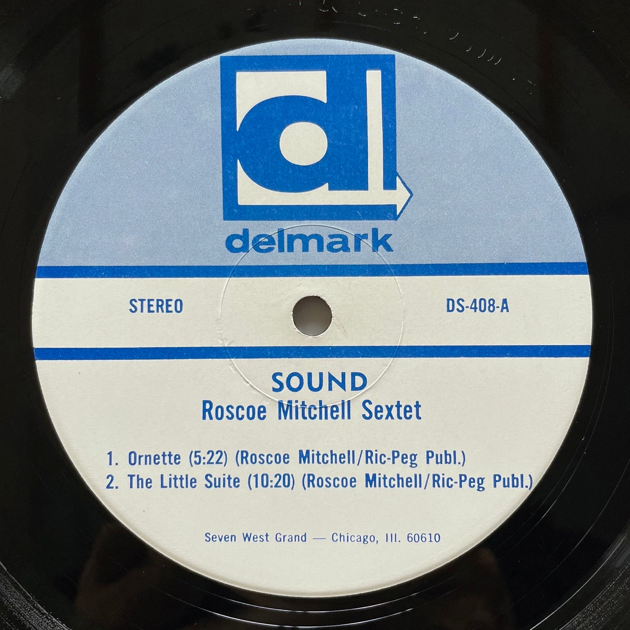 ROSCOE MITCHELL SEXTET / SOUND - U.S. Delmark Stereo DS-408