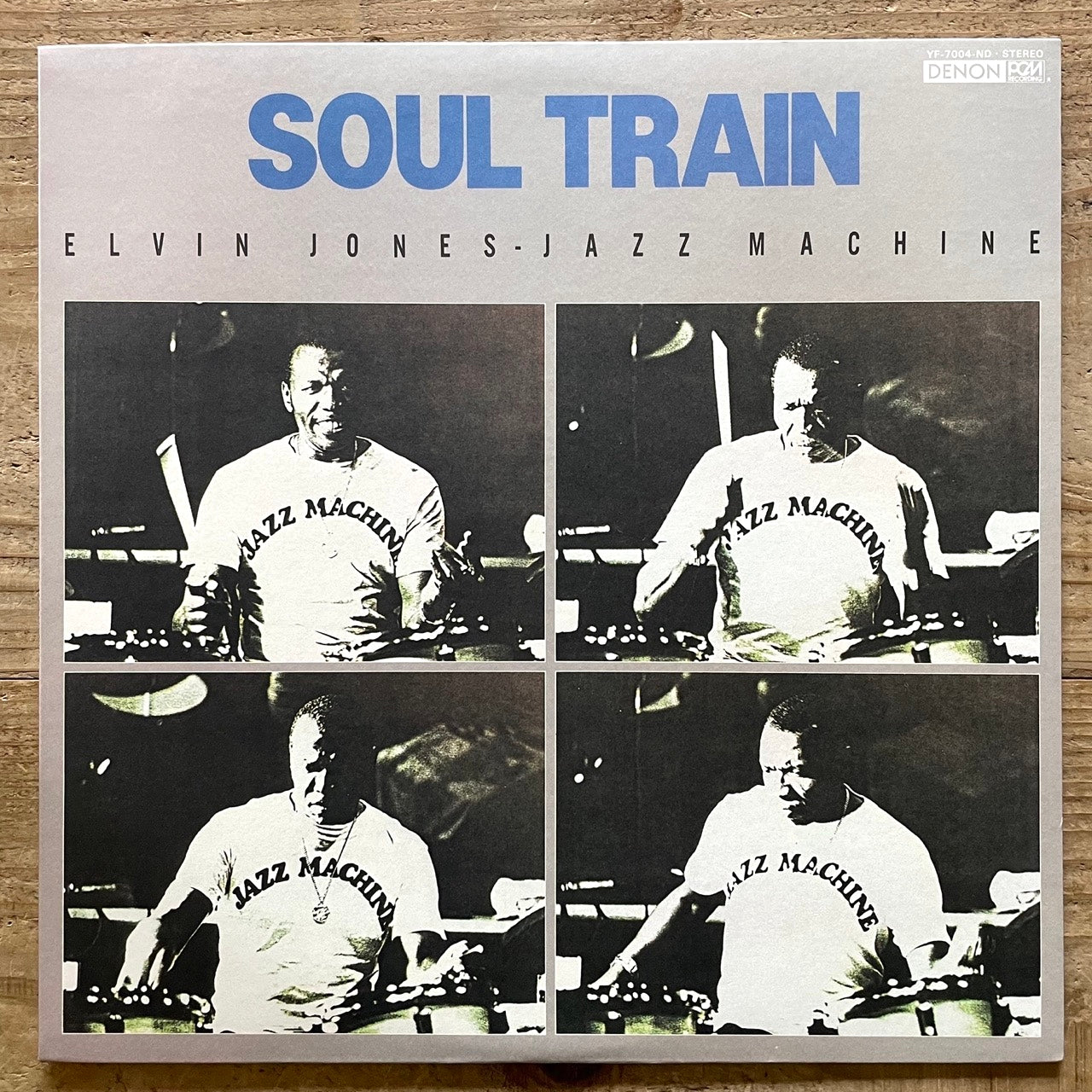 ELVIN JONES JAZZ MACHINE / SOUL TRAIN - Japan Denon Original LP NM