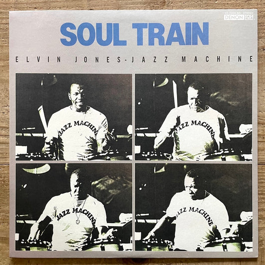 ELVIN JONES JAZZ MACHINE / SOUL TRAIN - Japan Denon Original LP NM