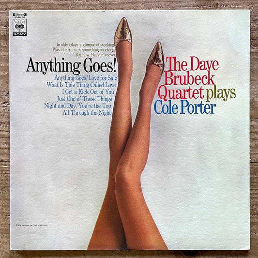 DAVE BRUBECK QUARTET PLAYS COLE PORTER / ANYTHING GOES! - Japan CBS/SONY LP SOPU88