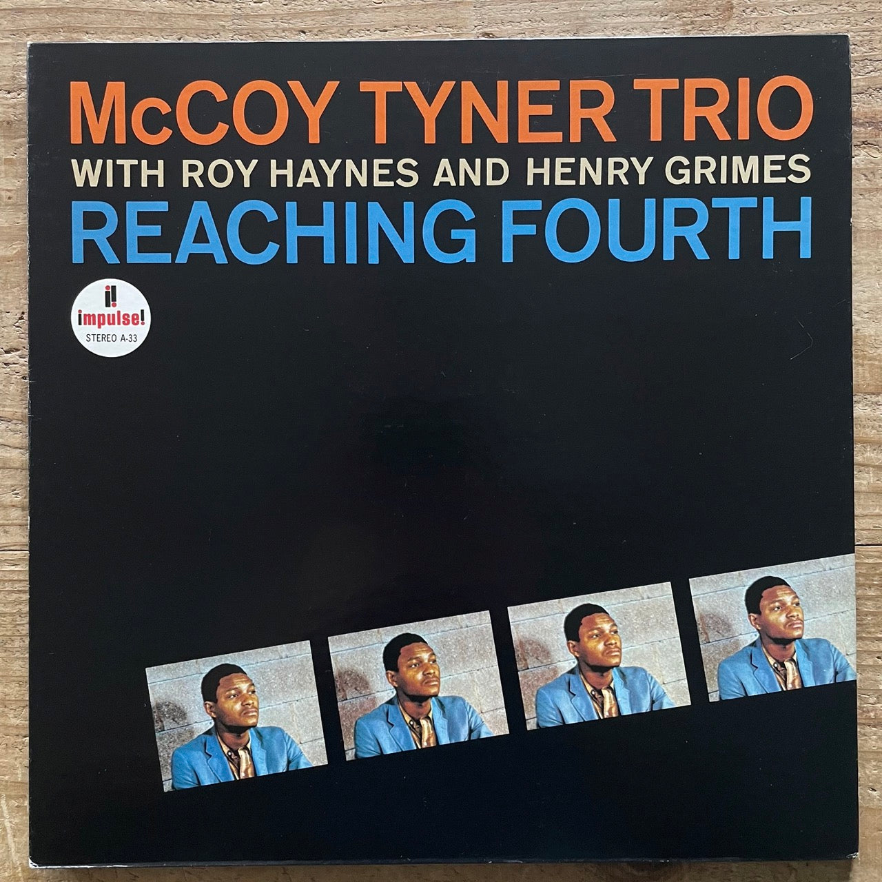 McCOY TYNER TRIO / REACHING FOURTH on Impulse - Japan GF LP VIM-4642