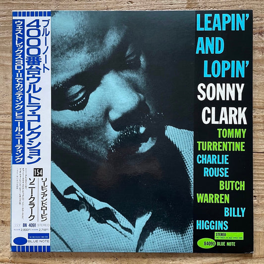SONNY CLARK / LEAPIN' AND LOPIN' on Blue Note - Japan LP NM BN4091